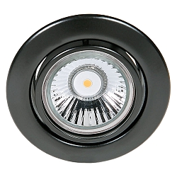 Indbygningsspot DOWNLIGHT C 3830, � 8.8cm, drejelig, sort