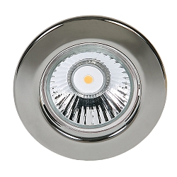 Indbygningsspot DOWNLIGHT C 1830, � 8cm, fastsaettes, sort chrom