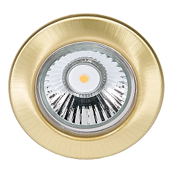 Indbygningsspot DOWNLIGHT C 1830, � 8cm, fastsaettes, messing b�rstet