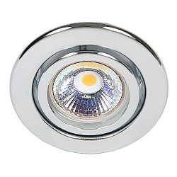 Indbygningsspot DOWNLIGHT C 3840, � 7cm, drejelig, chrom