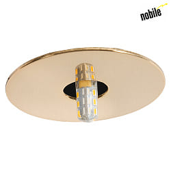 Recessed luminaire for starry sky C 410, 71mm, GY6,35, gold 24 carat gold-plated