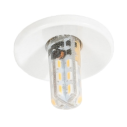 Recessed luminaire for starry sky C 411, � 3cm, G4, white