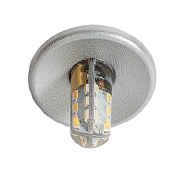 Recessed luminaire for starry sky C 411, � 3cm, G4, matt titanium