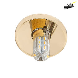 Recessed luminaire for starry sky C 411, 30mm, G4, gold 24 carat gold-plated