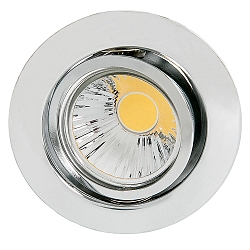 Indbygningsspot DOWNLIGHT D 3830, � 8.8cm, drejelig, chrom