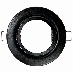 Indbygningsspot DOWNLIGHT D 3830, � 8.8cm, drejelig, sort mat