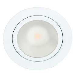 LED Indbygnings m�bler lampe DOWNLIGHT N 5020, � 6.6cm, COB, 3.3W 3000K, hvid