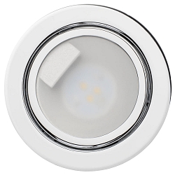 LED Indbygnings m�bler lampe, N 5020 CSP LED, 3W 3000K, chrom