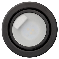 LED Furniture recessed luminaire, N 5020 CSP LED, 3W, 3000K, black