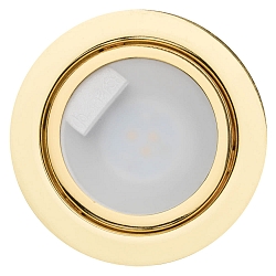 LED Furniture recessed luminaire, N 5020 CSP LED, 3W, 3000K, gold