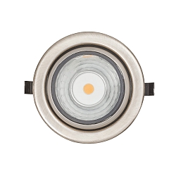 LED Indbygnings m�bler lampe DOWNLIGHT N 5022, � 6.8cm, COB, 3.3W 3000K, drejelig, chrom