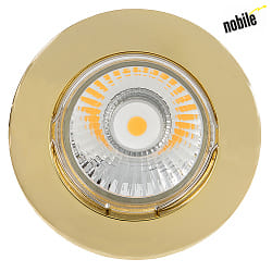 Recessed luminaire DOWNLIGHT N 5030, 79mm, GX5,3, 12V, with snap ring, fixed, gold