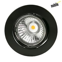 Recessed luminaire DOWNLIGHT N 5049, 83mm, GX5,3, 12V, with snap ring, swiveling, black