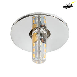 Recessed luminaire for starry sky N 392, 40mm, G4, chrome