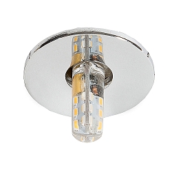 Indbygningslampe til stjernehimmel N 392, � 4cm, G4, chrom