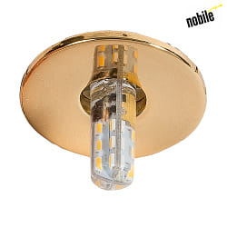 Recessed luminaire for starry sky N 392, 40mm, G4, gold