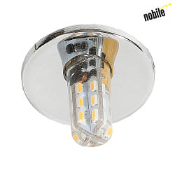Recessed luminaire for starry sky N 411, 30mm, G4, chrome