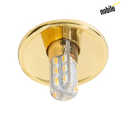Recessed luminaire for starry sky N 411, 30mm, G4, gold