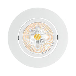 downlight 5068 ECO FLAT SCCT 38� DIM C round, swivelling, CCT Switch IP40