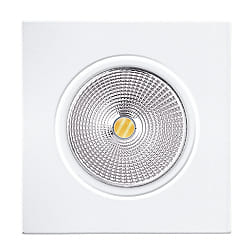 downlight 5068Q ECO FLAT SCCT 38� DIM C square, swivelling, CCT Switch IP40