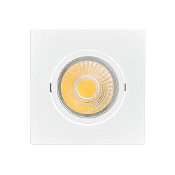 Downlight A 5068Q T FLAT flad, svingbar IP20, hvid d�mpbar