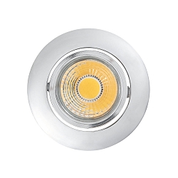 Downlight A 5068 T FLAT flad, svingbar IP20, chrom d�mpbar