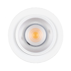 Spot 9W DS rund IP20, hvid mat d�mpbar