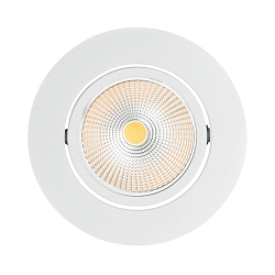 Downlight 5068 ECO FLAT TUN rund IP40, hvid mat 
