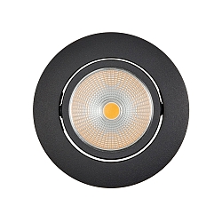 Downlight 5068 ECO FLAT TUN rund IP40, sort mat 