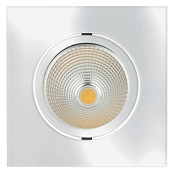 Downlight 5068Q ECO FLAT TUN firkantet IP40, chrom 