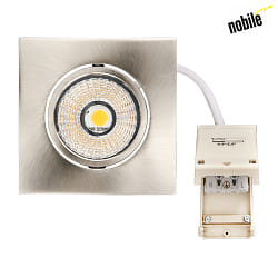 downlight 5068Q ECO DOB square IP40, chrome dimmable