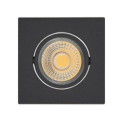 Downlight A 5068Q T FLAT BIO d�mpbar IP40, klar, sort mat d�mpbar