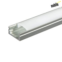 Aluminium U-Profil 2 OP, 200cm, til LED Strips op til 1.2cm bredde