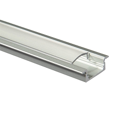 Aluminium T-Profil 2 TP, 200cm, til LED Strips op til 1.2cm bredde