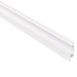 monteringsprofil VOUTE 3, opal, hvid mat