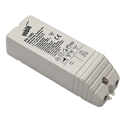 Elektronisk transformer til Lavsp�ndingsbelysningssystem / Halogenp�re EN-150 D, 12V AC, d�mpbar (C), med Termoafbryder