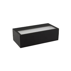 outdoor wall luminaire WL-RE200 UP/DOWN SCCT 115� direct / indirect IP65, black 