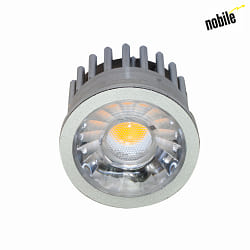 LED Moduel D50 with lens, 7W, 3000K, 24, round