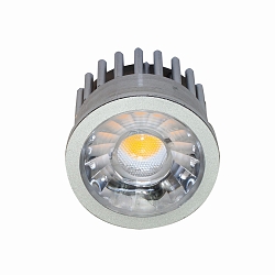 LED-modul D50 med linse, 7W 4000K 38�, rund