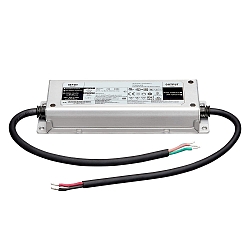 LED str�mforsyning EL-200-24V IP67 med �bent kabel, konstant sp�nding, omskiftelig, s�lv