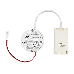 LED str�mforsyning EL-8R-350 NON-DIM MP rund, konstant str�m, multipower, on/off, hvid