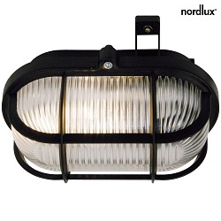 Nordlux Væglampe SKOT Loftlampe, E27, IP44, sort