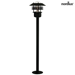 Nordlux Udendørslampe VEJERS Standerlampe, 92cm, E27, IP54, sort