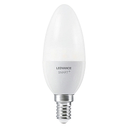 Gl�dep�re kerteformet SMART+ ZB CANDLE B40 DIM FR B40 mat E14 4,9W 470lm 2700K 200� CRI 80-89 d�mpbar