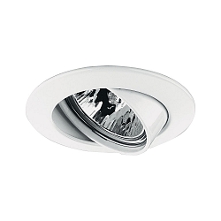 Indbygningslampe PREMIUM LINE, drejelig, GU5,3, 12V, 51mm, hvid