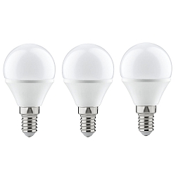 Paulmann LED 3-pack 4W E14 2700K 250lm, dr�beformet