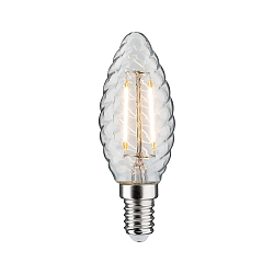 Gl�dep�re kerteformet drejet B35 E14 4,7W 450lm 2700K CRI >80 d�mpbar