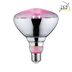 LED Growth light Filament Lamp / Grow Green Reflector PAR38, 230V, E27, 6.5W 1300K 200lm 115