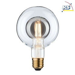 LED Deco Globe Lamp G95 Inner Shape SMOKE, 230V, E27, 4W 2700K 270lm, dimmable