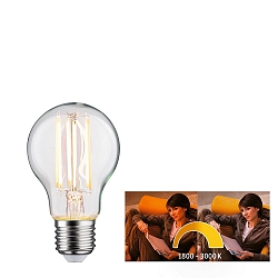 Gl�dep�re standard A60 Dim-To-Warm E27 7,5W 806lm 1800-3000K CRI >80 d�mpbar
